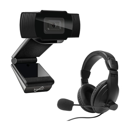 Supersonic Pro Hd Video Webcam Headset SC942